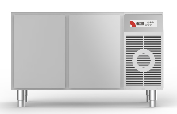Стол холодильный 1270 б/стол FRIULINOX серия PLAN - H 710 TR2H71EEF, корп. 710, Д:2, -2/+8 (Д:2, агр. справа)