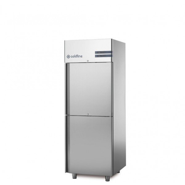Шкаф холодильный 562 COLDLINE MASTER COMBI 700 GN2/1 A70/2MB встр. агр, Д:2, подсв/, -2/+8, -22/-18 (двери ПРАВЫЕ - петли справа)
