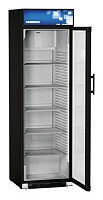Шкаф холодильный (витрина) 412 LIEBHERR FKDv 4213 мет/чёрн, встр. агрегат, дверь стекло (+2/+12)